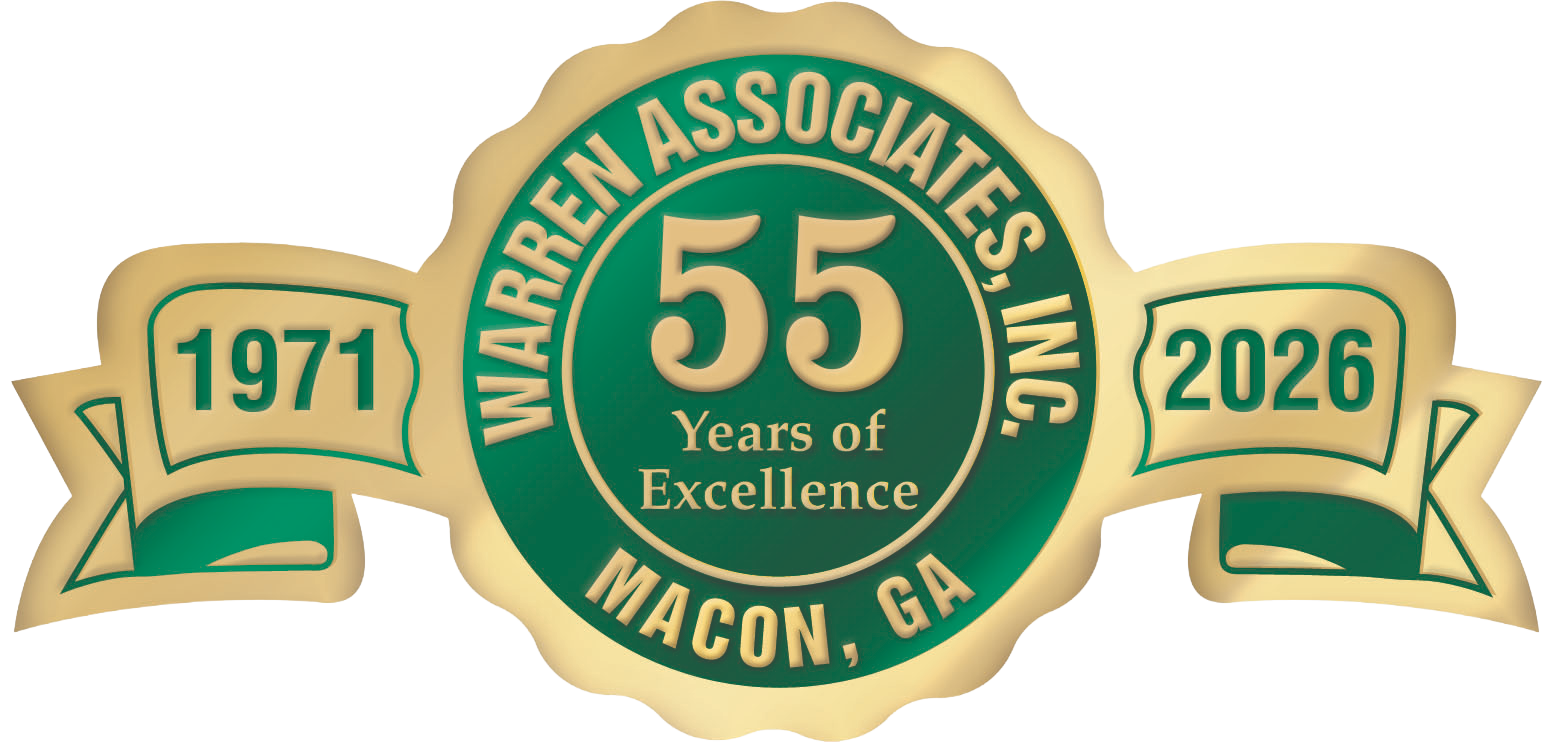 Warren Associates 55th Anniversary Seal Warren Associates 55th Anniversary — 1971–2026